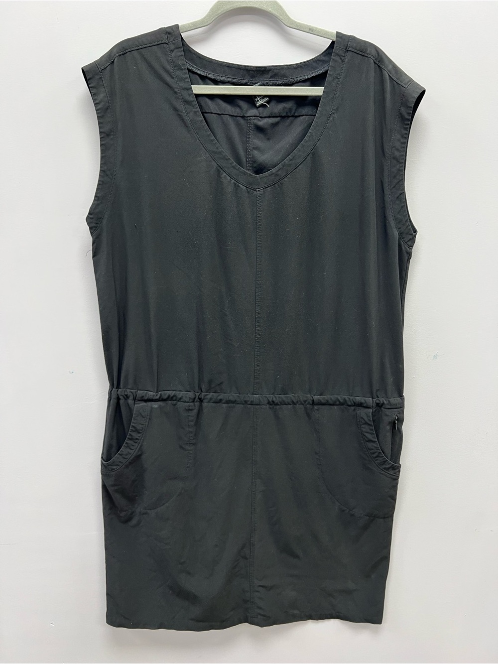 Prana Black V-Neck Sleeveless Swim Cover-Up Women’s XL